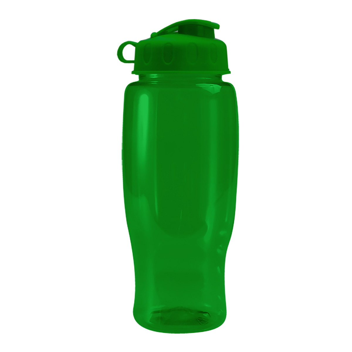Custom logo Poly+ Recycled Bottle with Flip Lid - 27 oz.