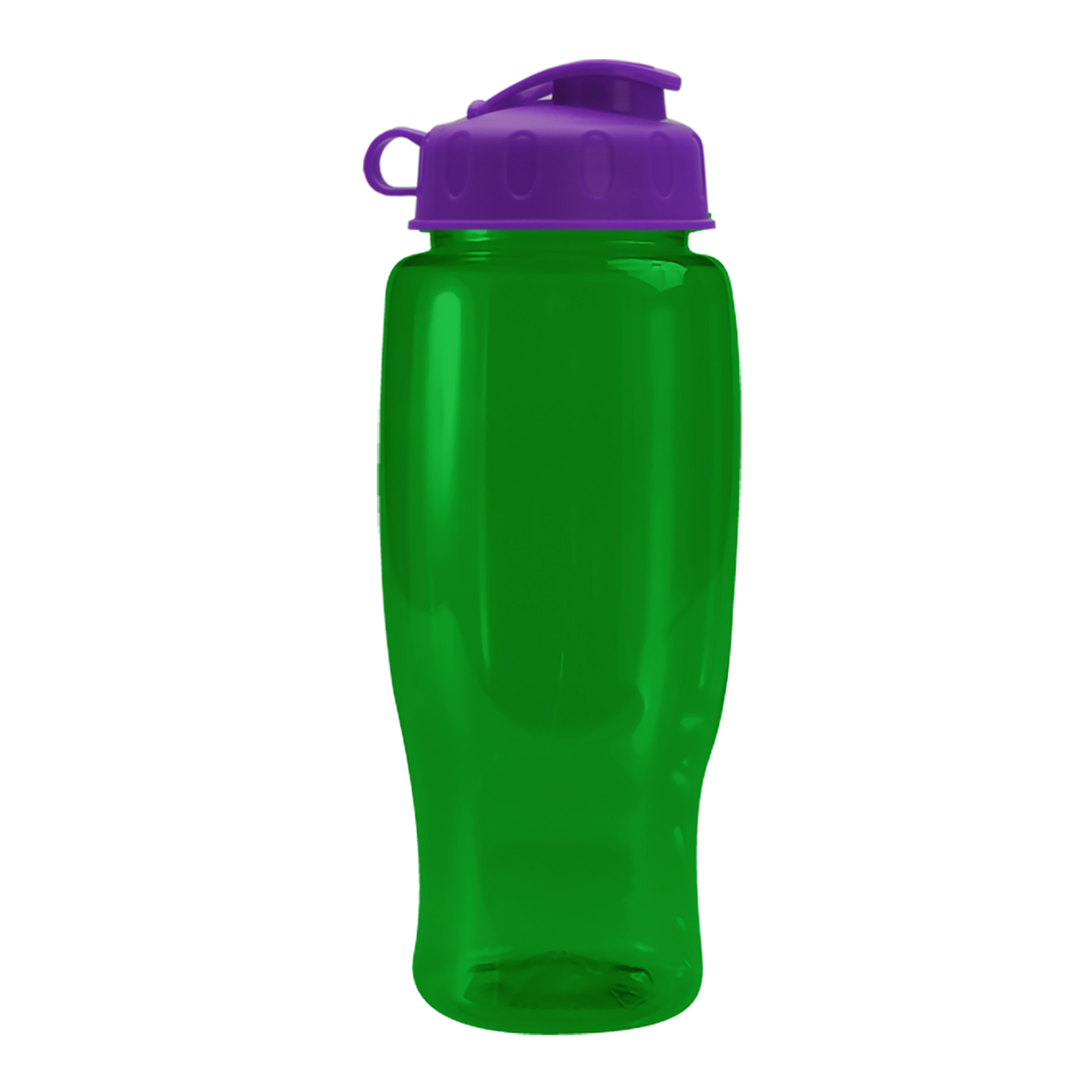Custom logo Poly+ Recycled Bottle with Flip Lid - 27 oz.