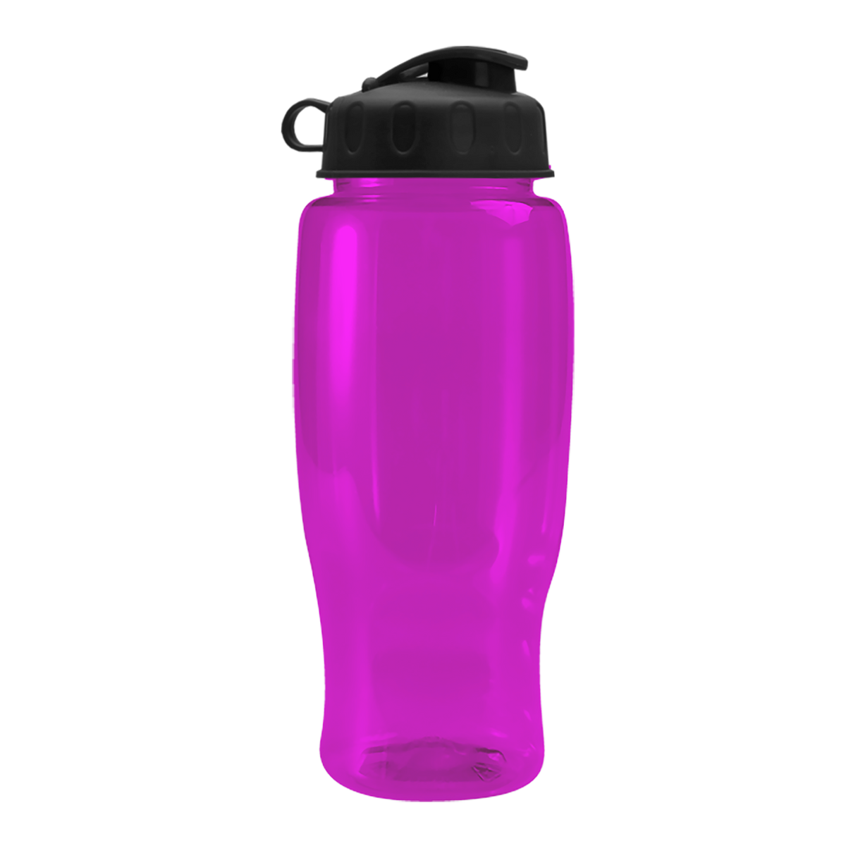 Custom logo Poly+ Recycled Bottle with Flip Lid - 27 oz.