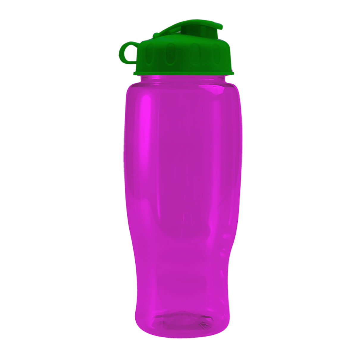 Custom logo Poly+ Recycled Bottle with Flip Lid - 27 oz.