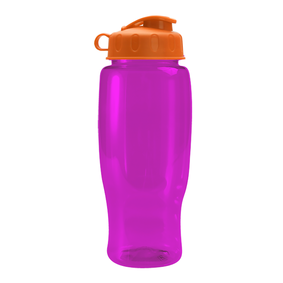 Custom logo Poly+ Recycled Bottle with Flip Lid - 27 oz.
