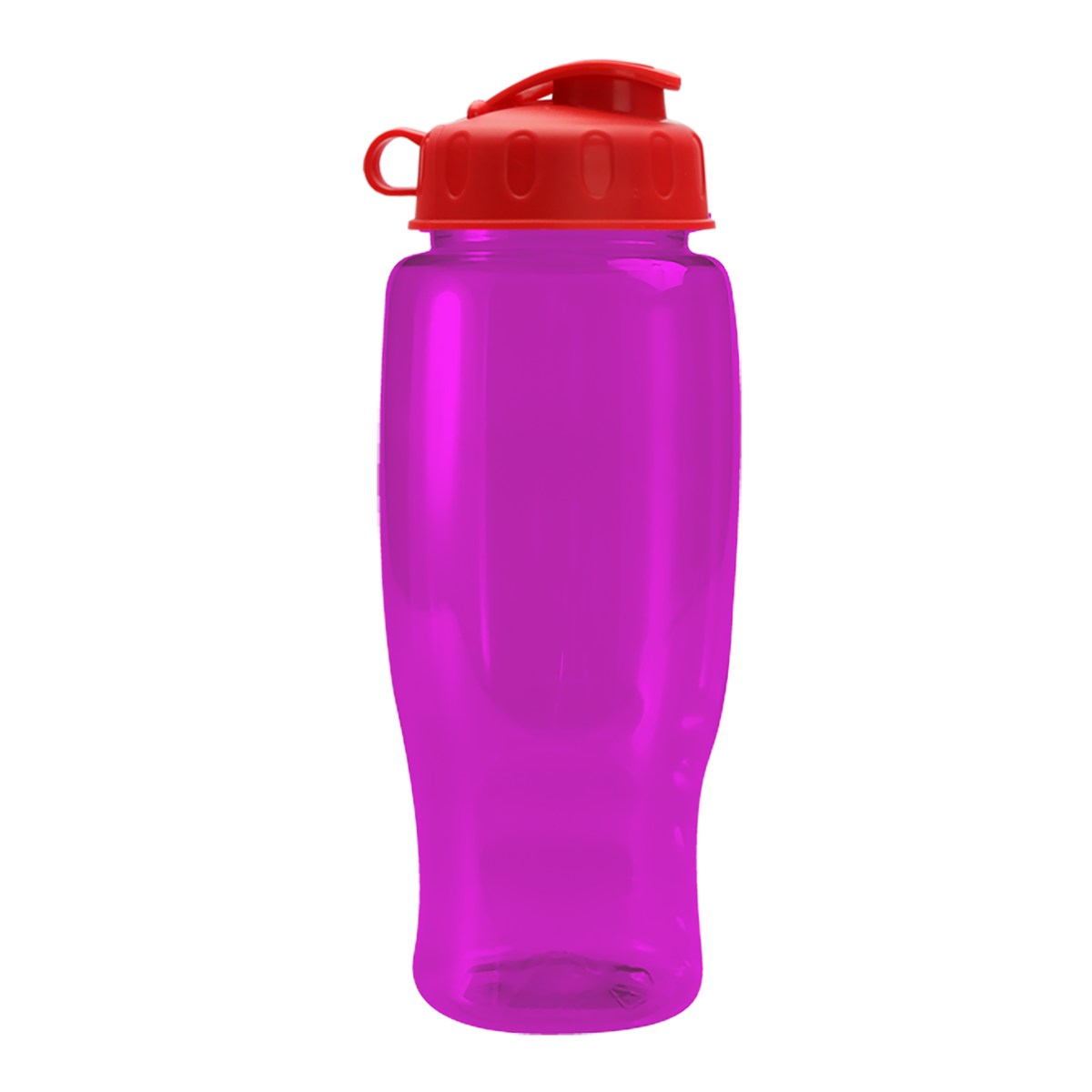 Custom logo Poly+ Recycled Bottle with Flip Lid - 27 oz.