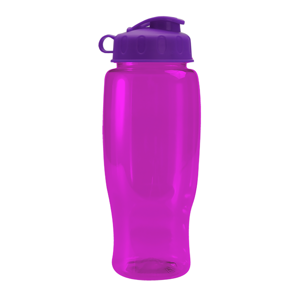 Custom logo Poly+ Recycled Bottle with Flip Lid - 27 oz.