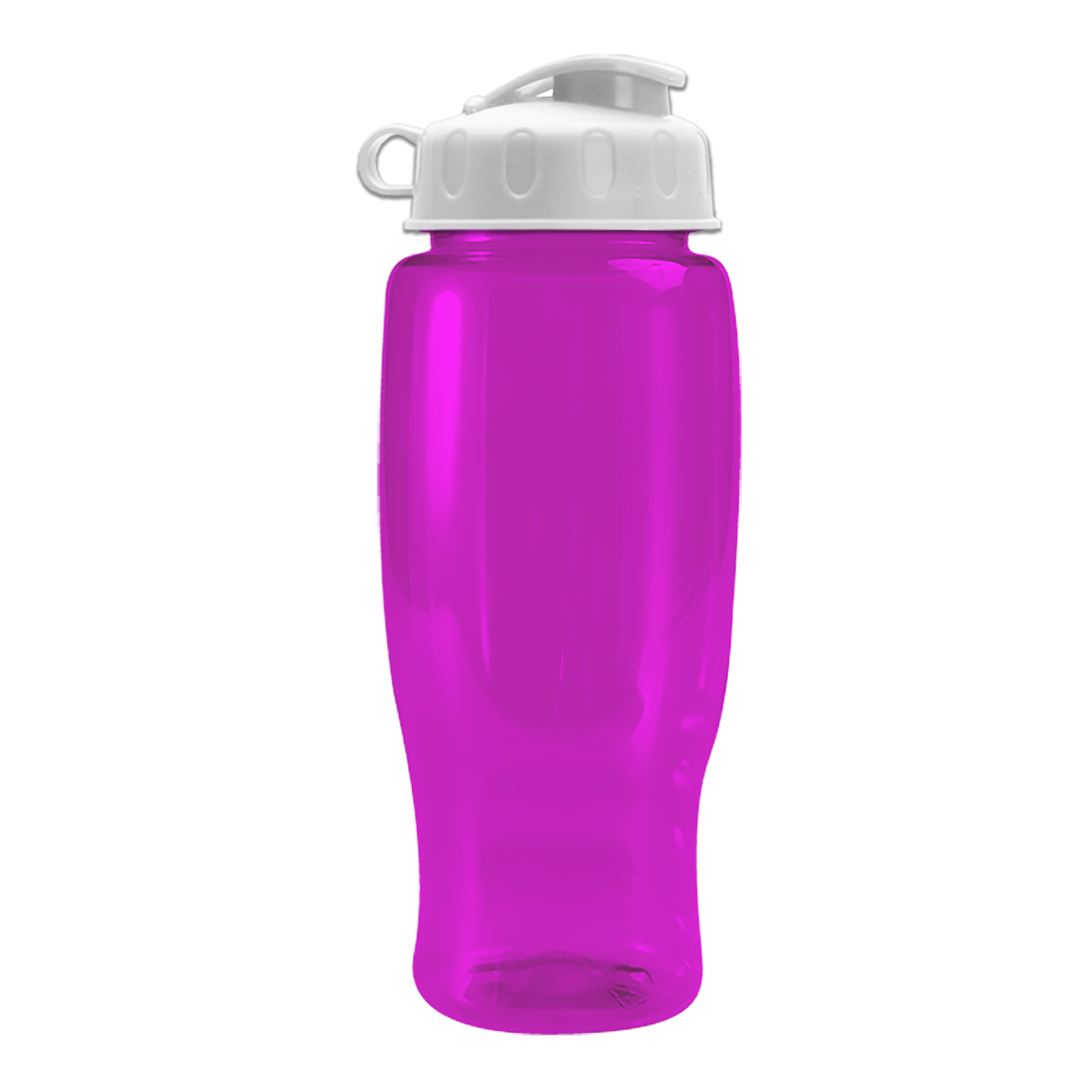 Custom logo Poly+ Recycled Bottle with Flip Lid - 27 oz.