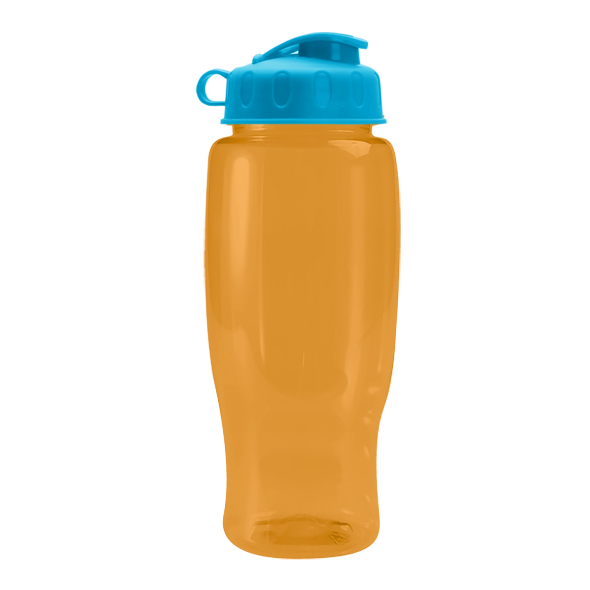 Custom logo Poly+ Recycled Bottle with Flip Lid - 27 oz.