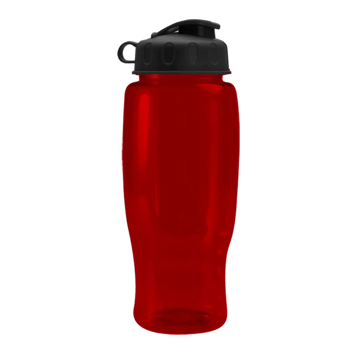 Custom logo Poly+ Recycled Bottle with Flip Lid - 27 oz.