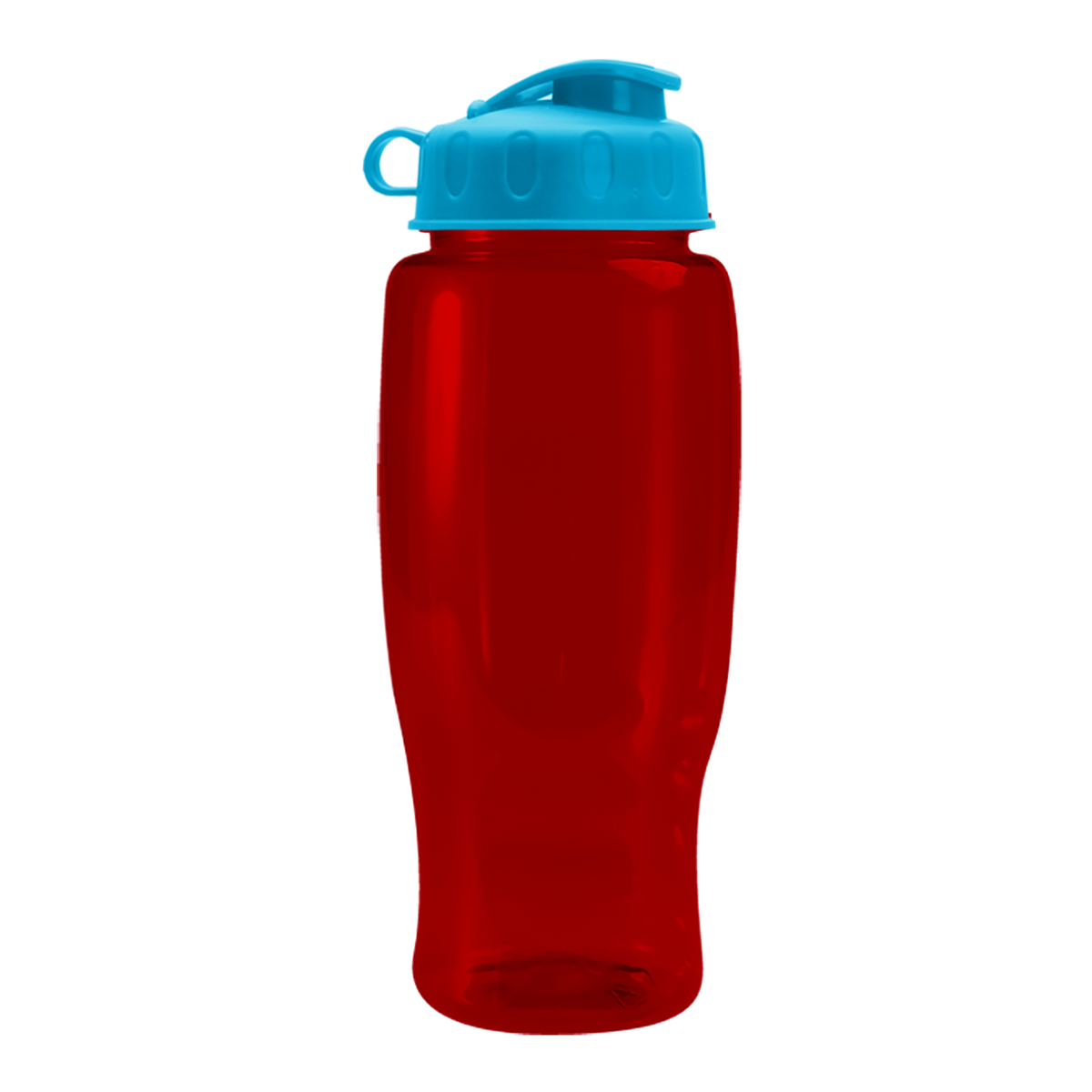 Custom logo Poly+ Recycled Bottle with Flip Lid - 27 oz.