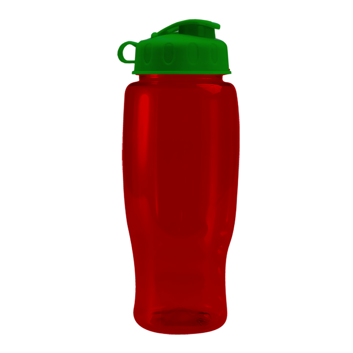 Custom logo Poly+ Recycled Bottle with Flip Lid - 27 oz.