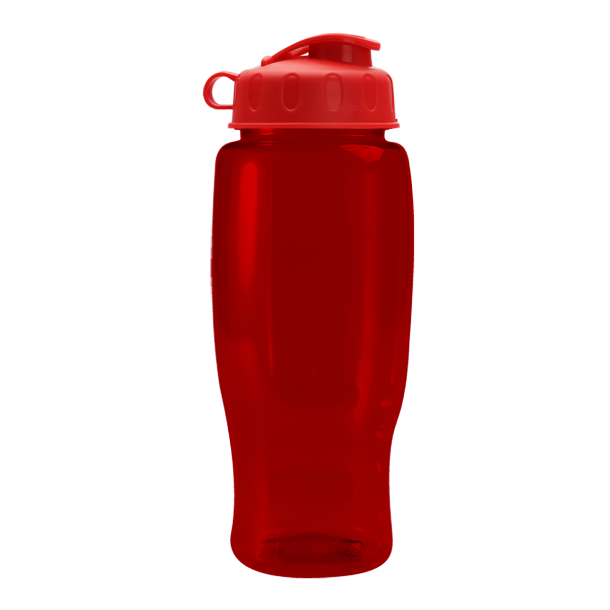 Custom logo Poly+ Recycled Bottle with Flip Lid - 27 oz.