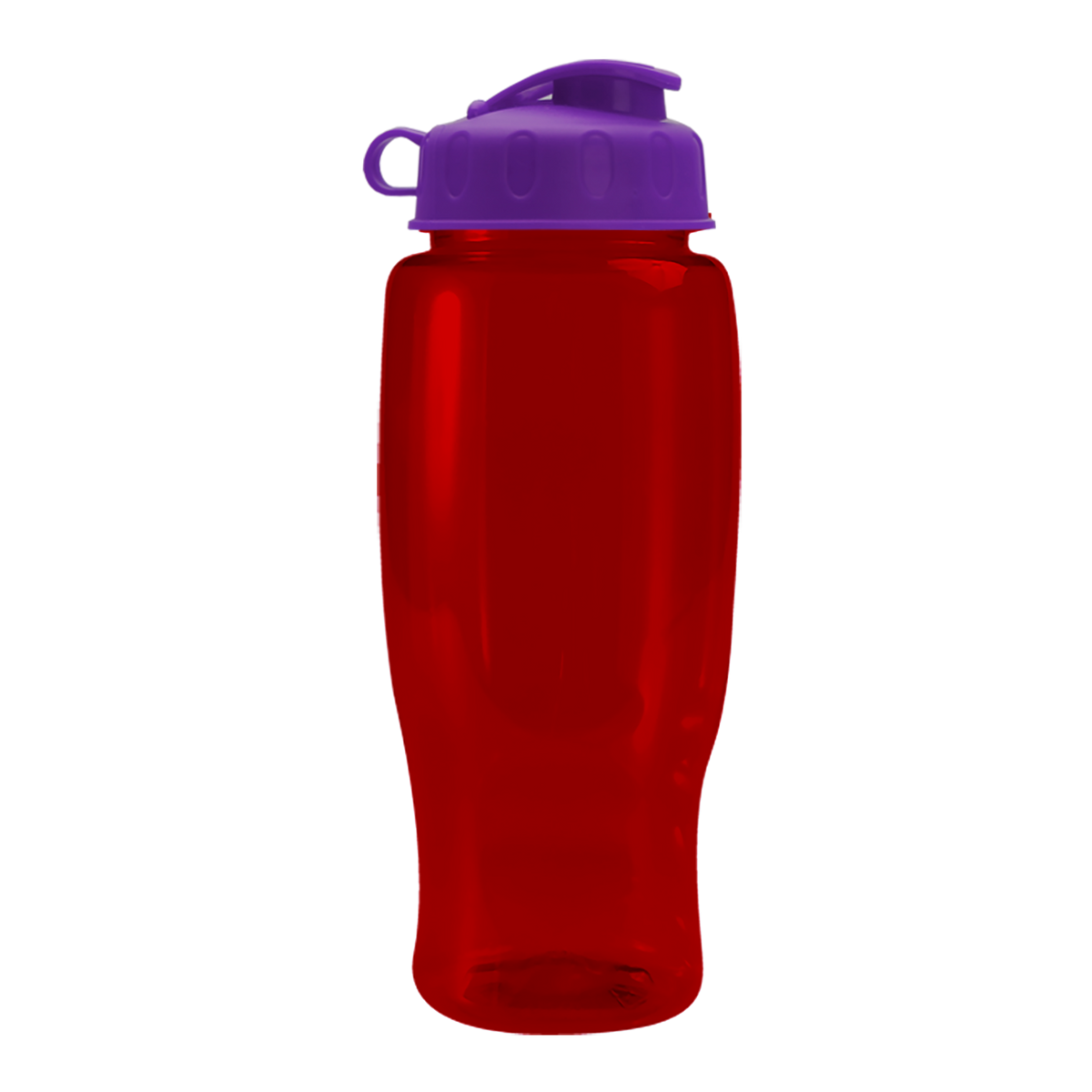 Custom logo Poly+ Recycled Bottle with Flip Lid - 27 oz.