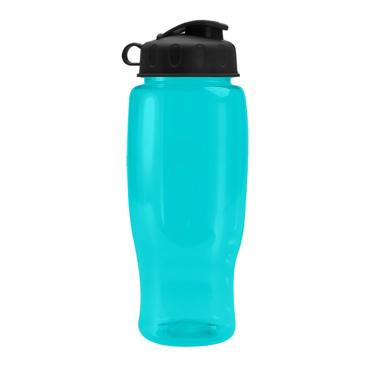 Custom logo Poly+ Recycled Bottle with Flip Lid - 27 oz.