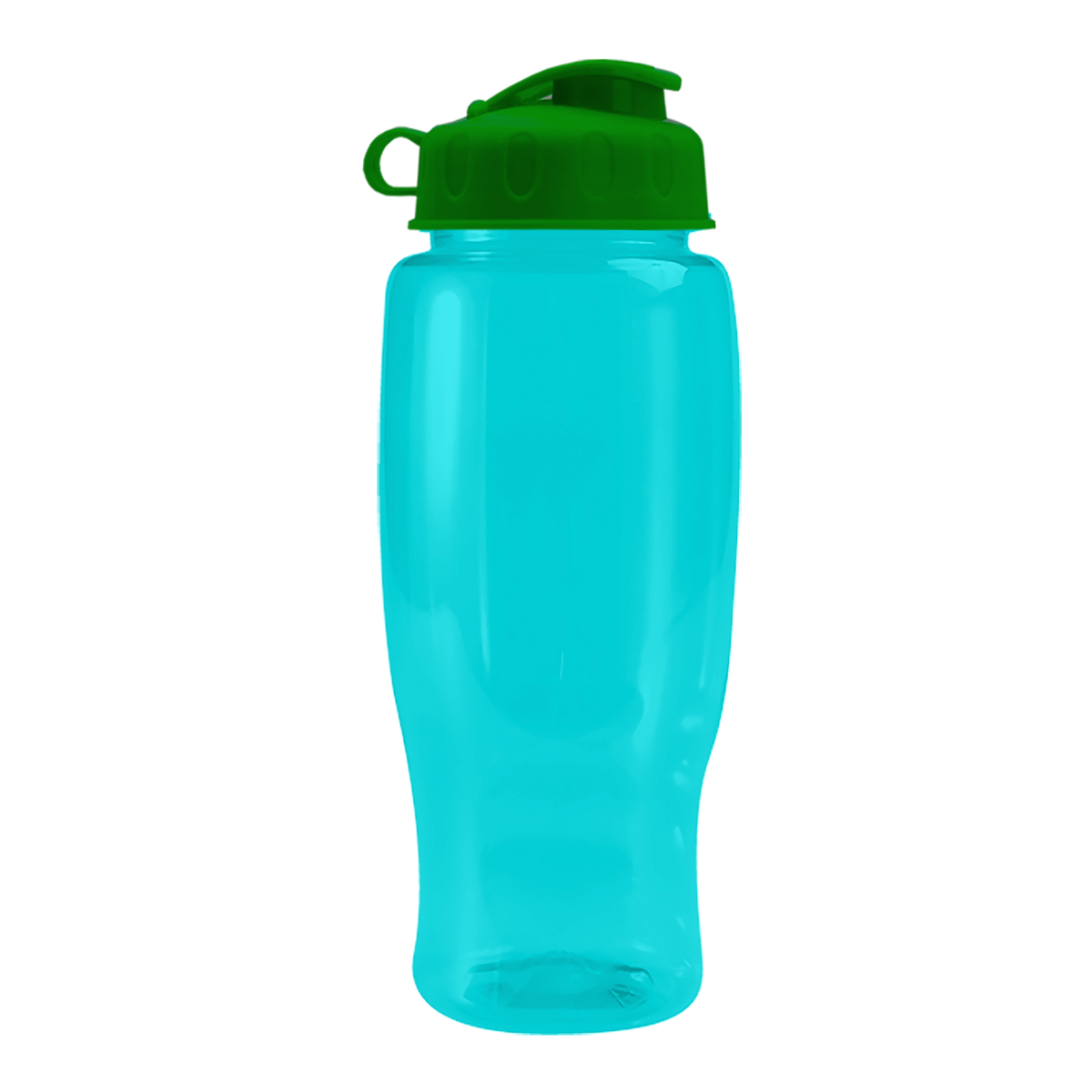Custom logo Poly+ Recycled Bottle with Flip Lid - 27 oz.