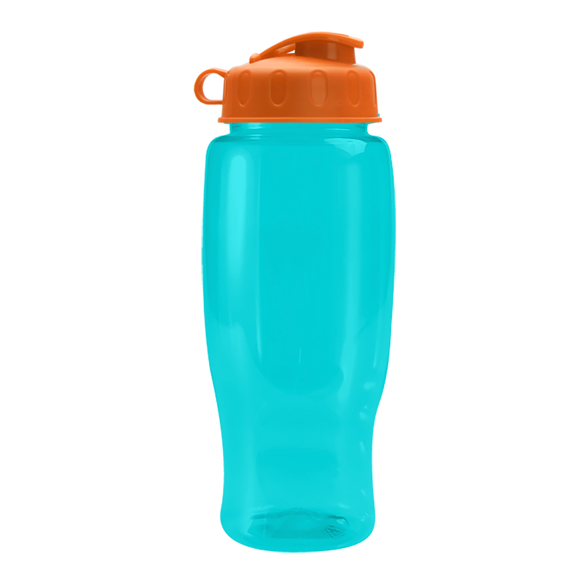 Custom logo Poly+ Recycled Bottle with Flip Lid - 27 oz.