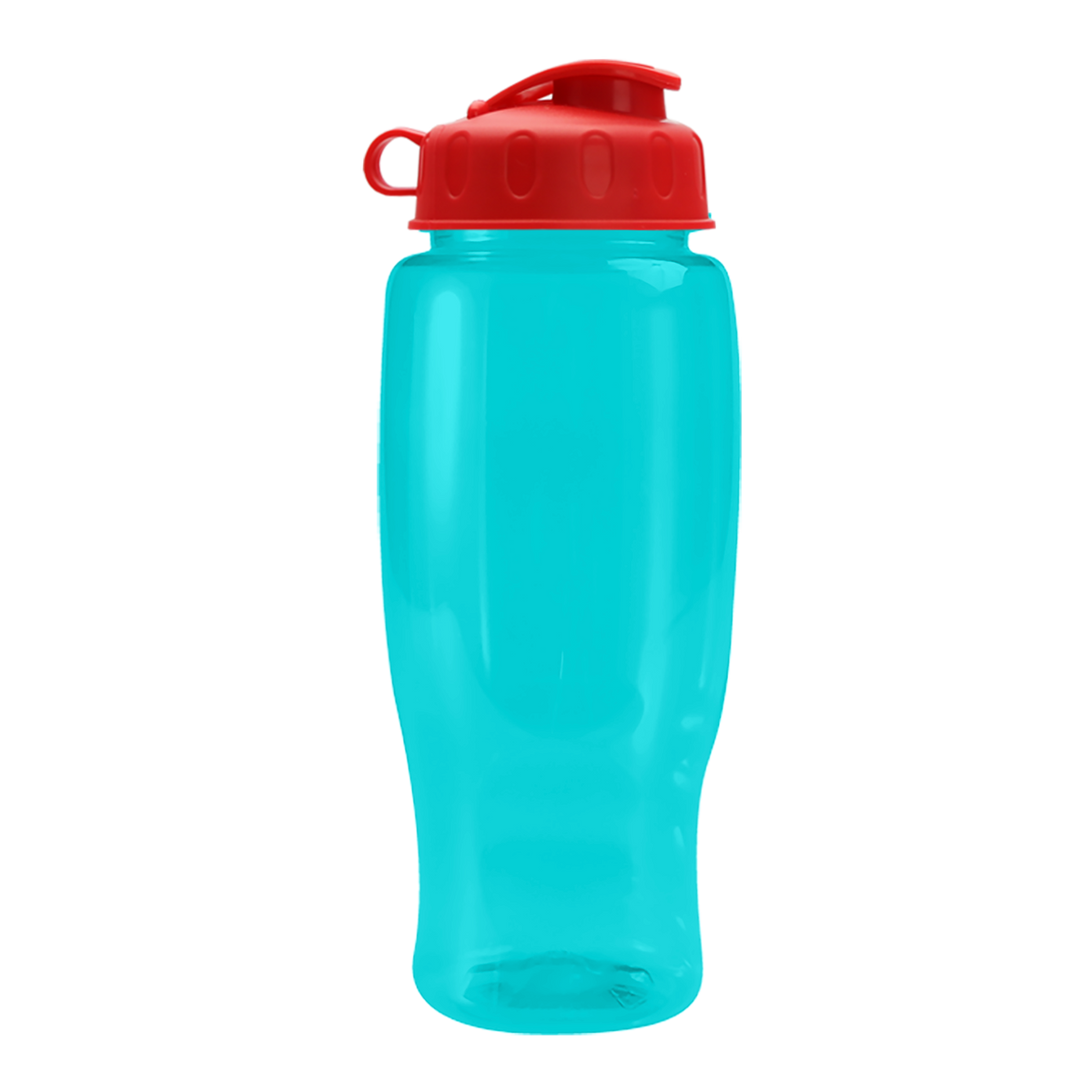 Custom logo Poly+ Recycled Bottle with Flip Lid - 27 oz.