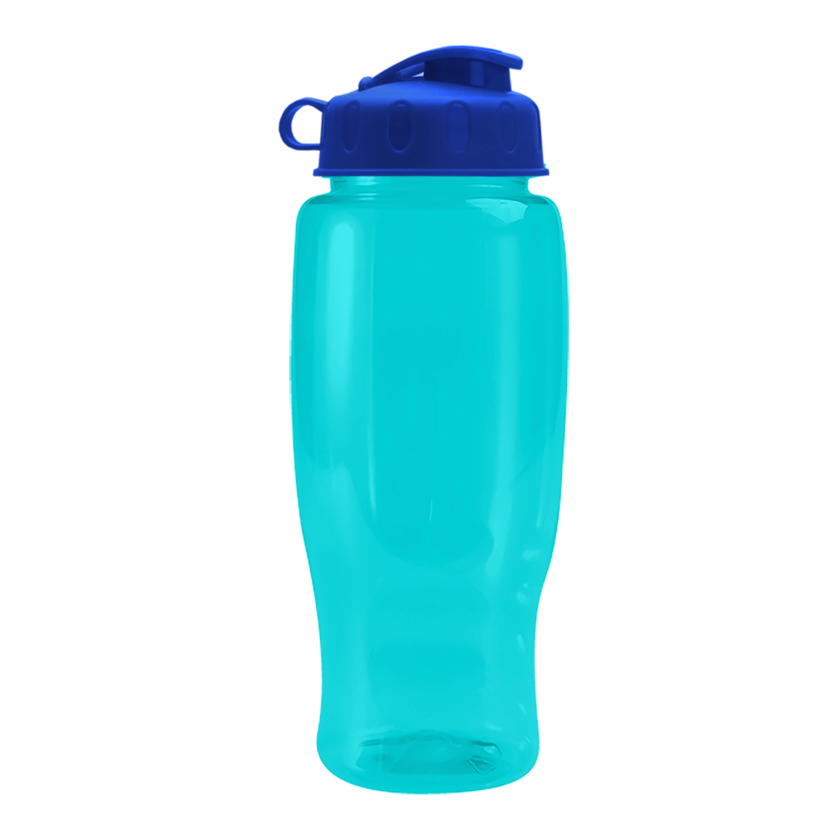 Custom logo Poly+ Recycled Bottle with Flip Lid - 27 oz.