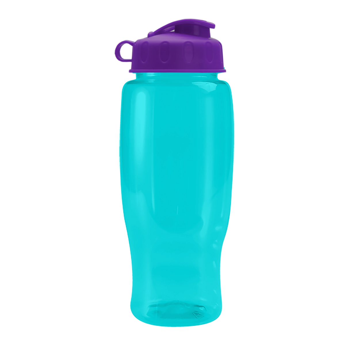 Custom logo Poly+ Recycled Bottle with Flip Lid - 27 oz.