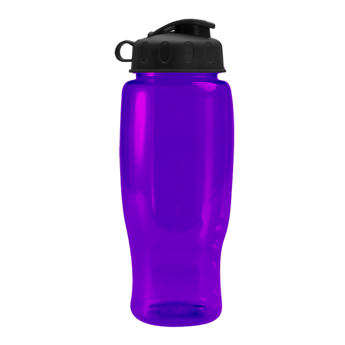 Custom logo Poly+ Recycled Bottle with Flip Lid - 27 oz.