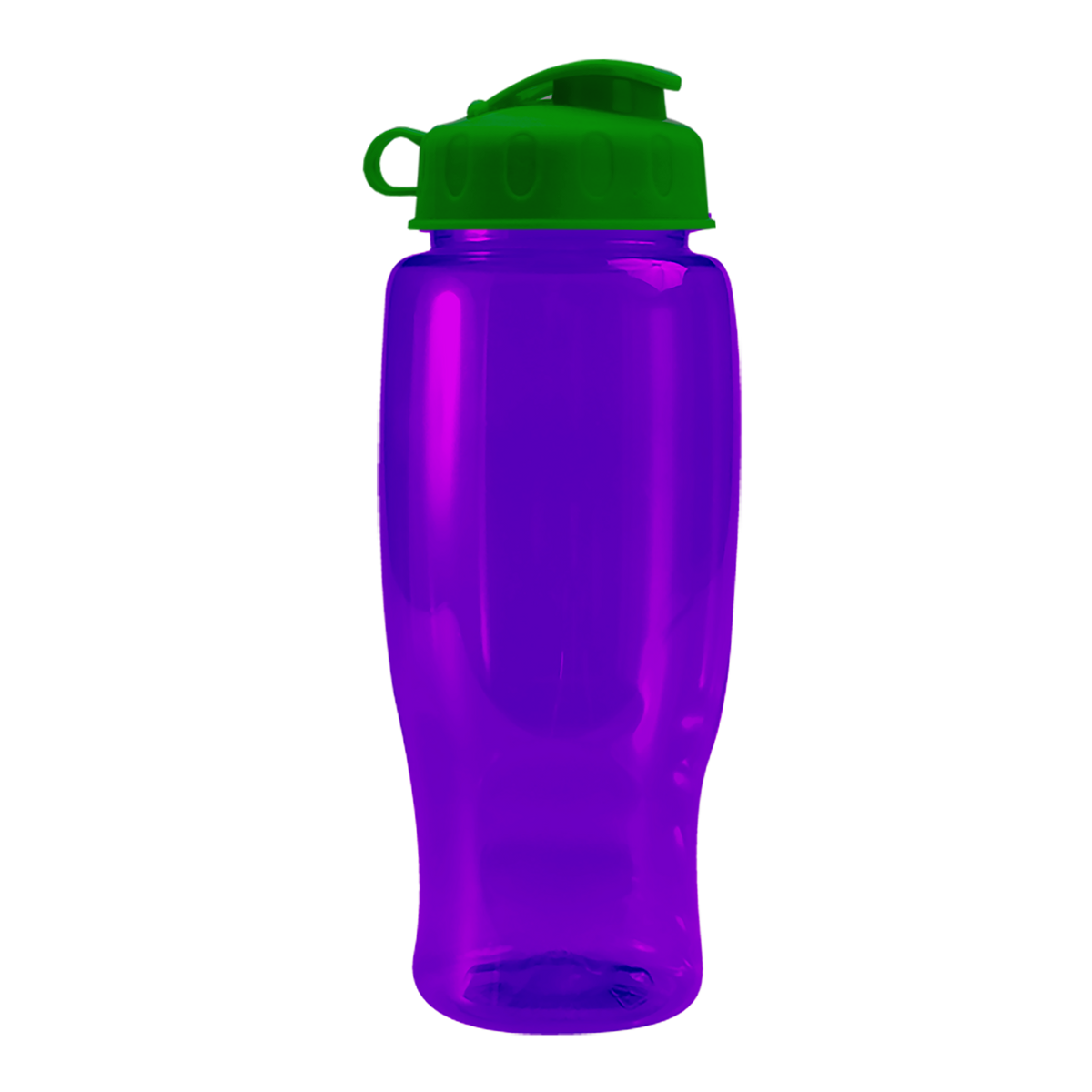 Custom logo Poly+ Recycled Bottle with Flip Lid - 27 oz.