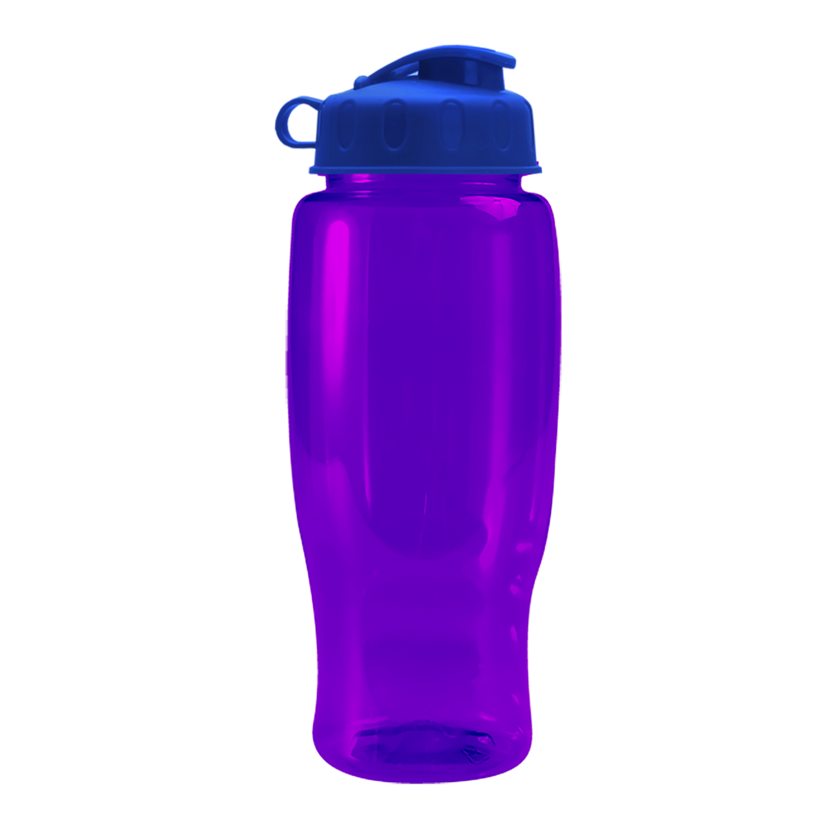 Custom logo Poly+ Recycled Bottle with Flip Lid - 27 oz.