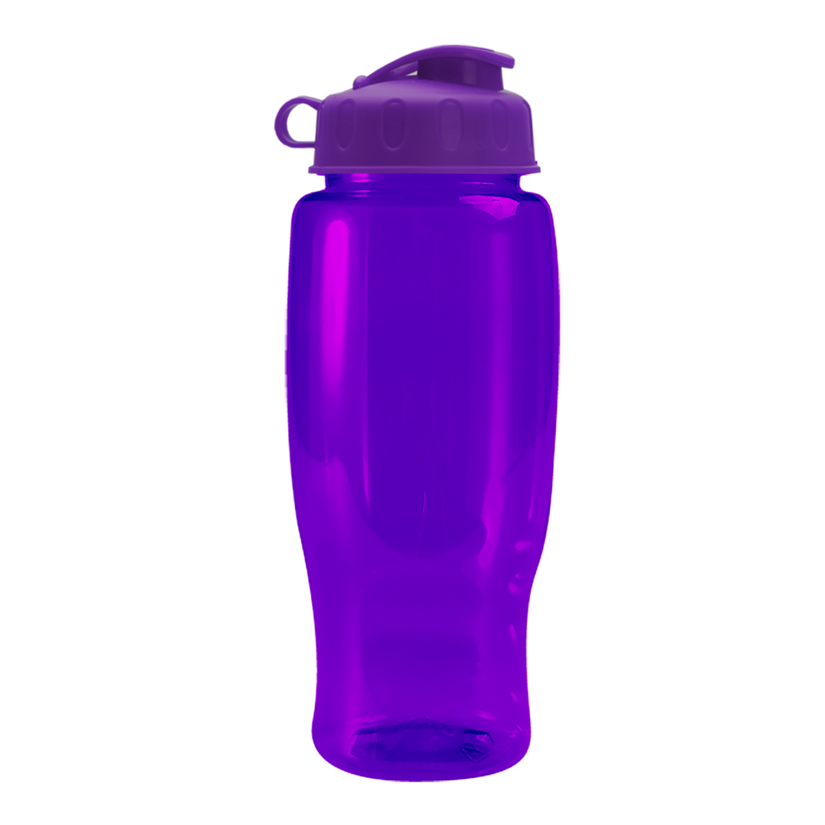 Custom logo Poly+ Recycled Bottle with Flip Lid - 27 oz.