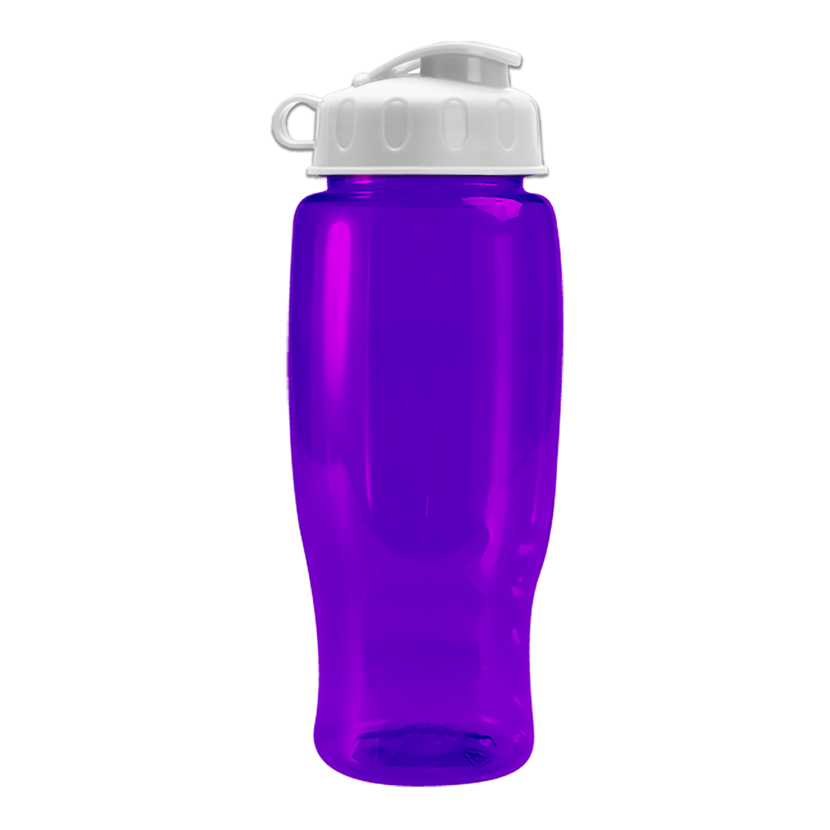 Custom logo Poly+ Recycled Bottle with Flip Lid - 27 oz.