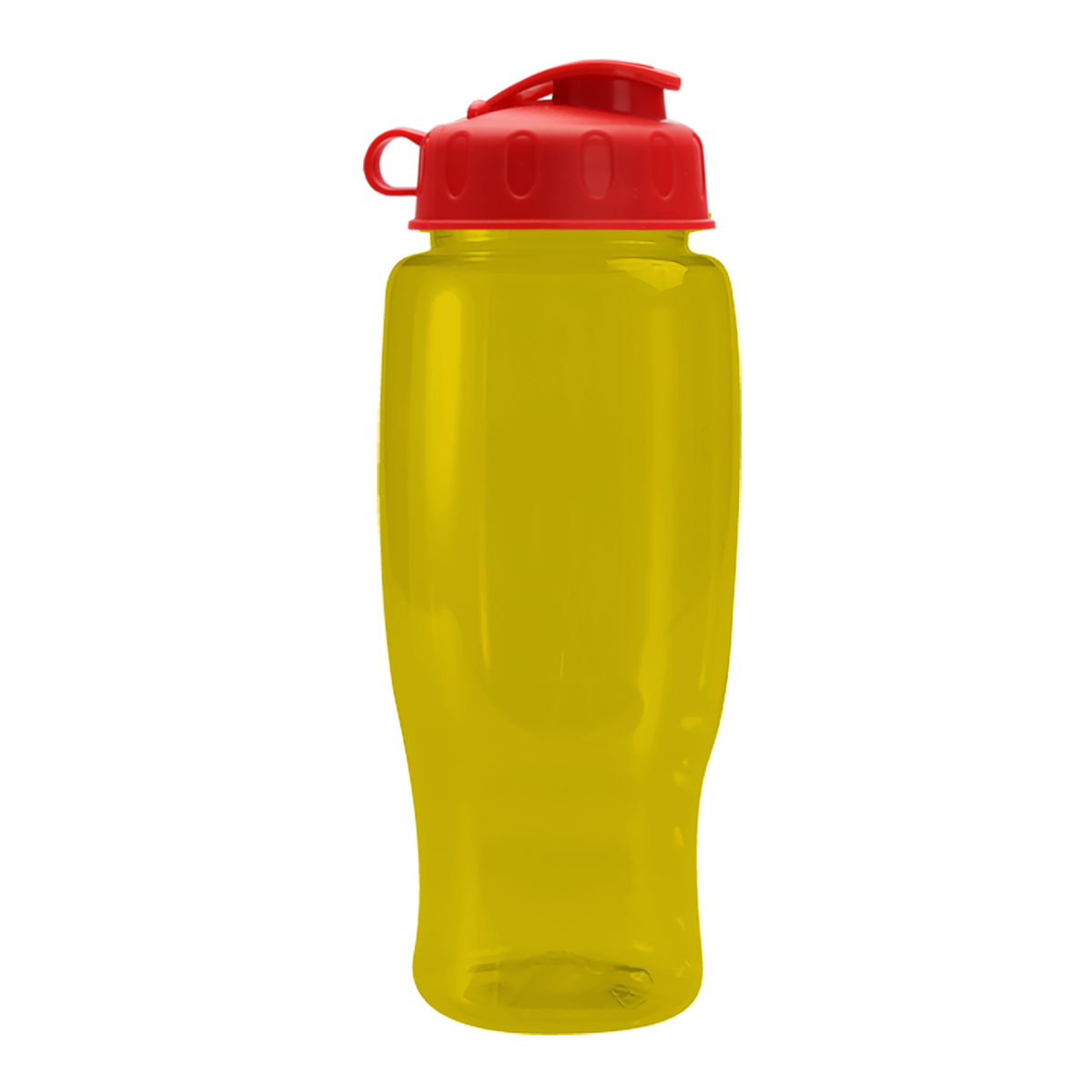 Custom logo Poly+ Recycled Bottle with Flip Lid - 27 oz.