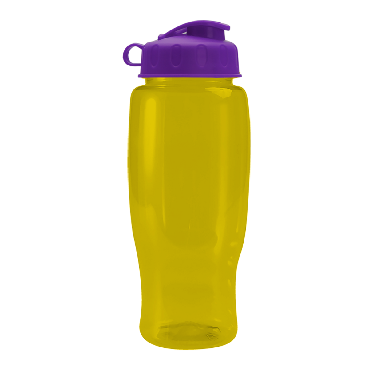 Custom logo Poly+ Recycled Bottle with Flip Lid - 27 oz.