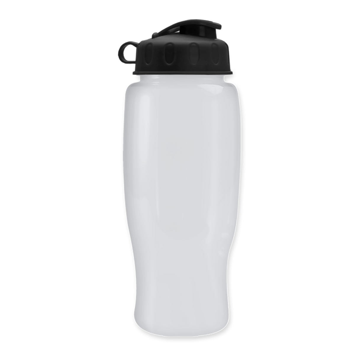 Custom logo Poly+ Recycled Bottle with Flip Lid - 27 oz.