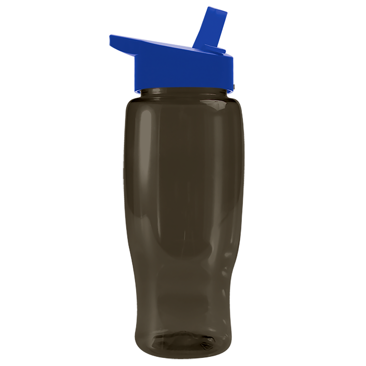 Custom logo Poly+ Recycled Bottle with Flip-Straw Lid - 27 oz.