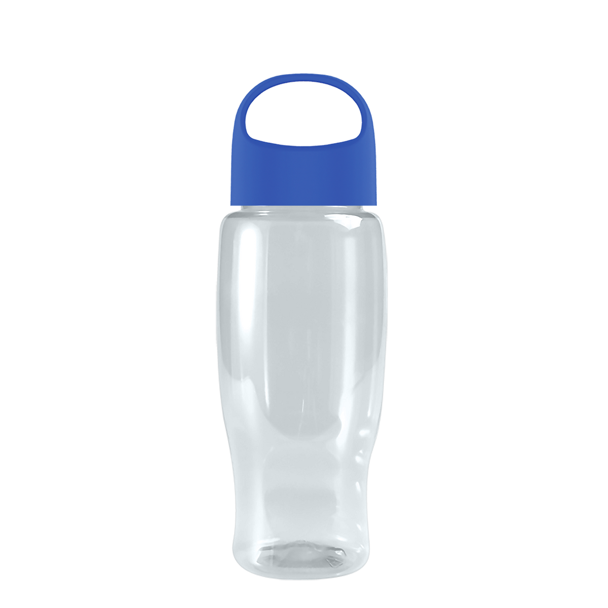 Custom logo Poly+ Recycled Bottle with Oval Crest Lid - 27 oz.