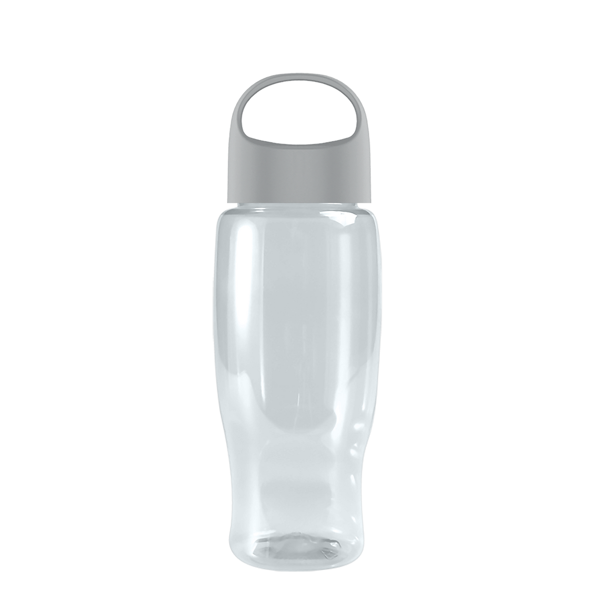 Custom logo Poly+ Recycled Bottle with Oval Crest Lid - 27 oz.