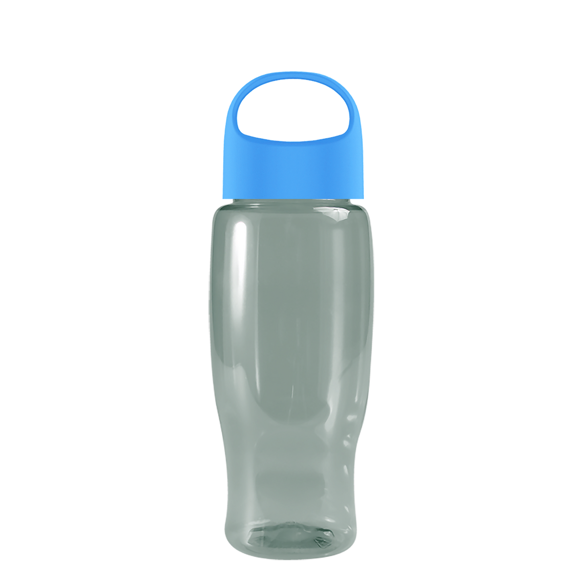 Custom logo Poly+ Recycled Bottle with Oval Crest Lid - 27 oz.
