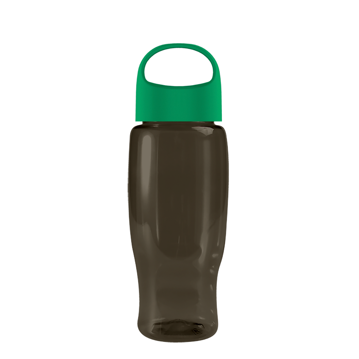 Custom logo Poly+ Recycled Bottle with Oval Crest Lid - 27 oz.