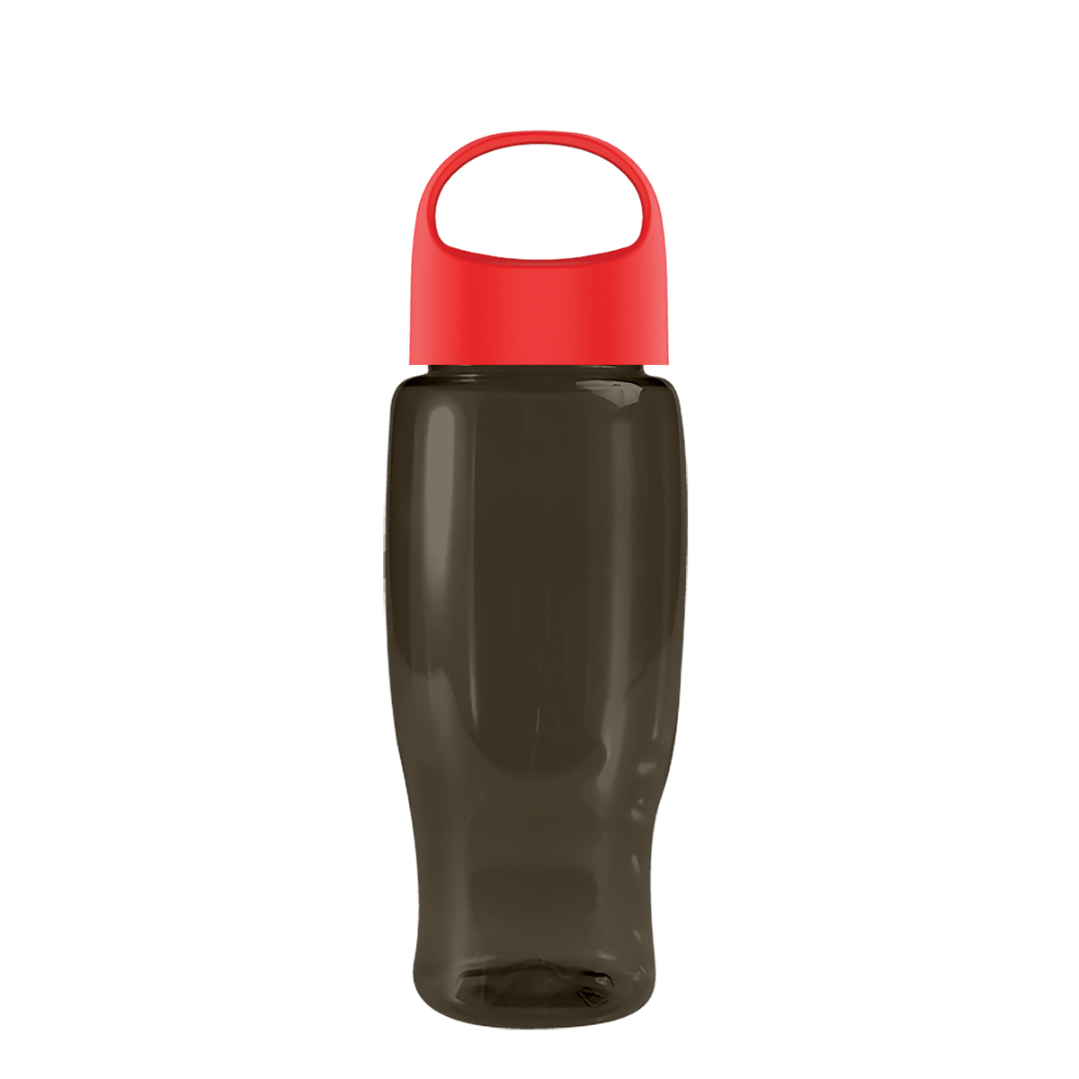 Custom logo Poly+ Recycled Bottle with Oval Crest Lid - 27 oz.