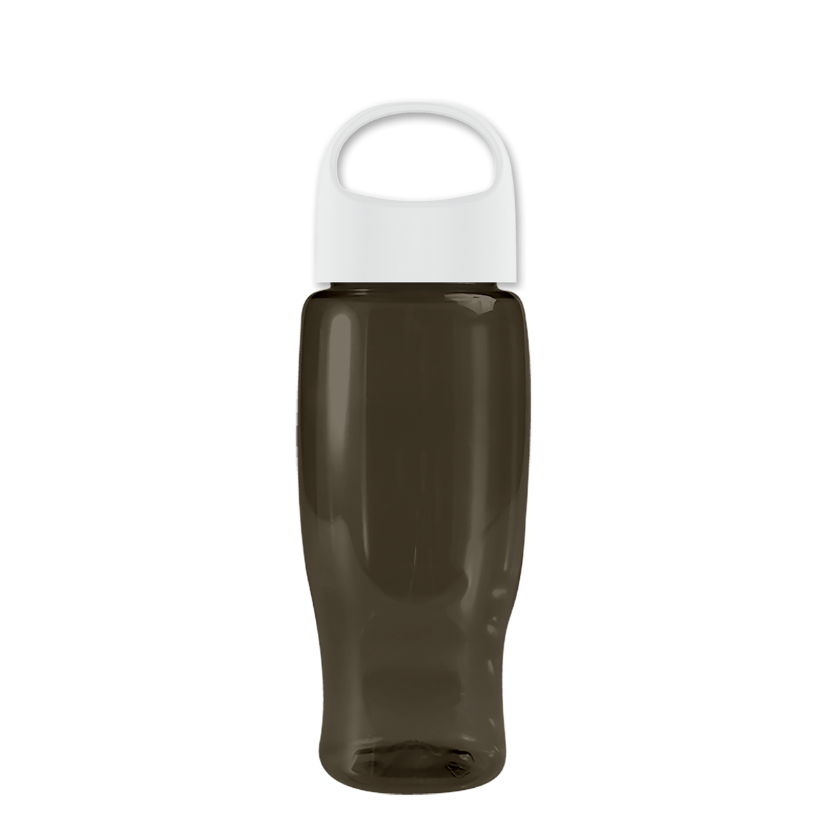 Custom logo Poly+ Recycled Bottle with Oval Crest Lid - 27 oz.