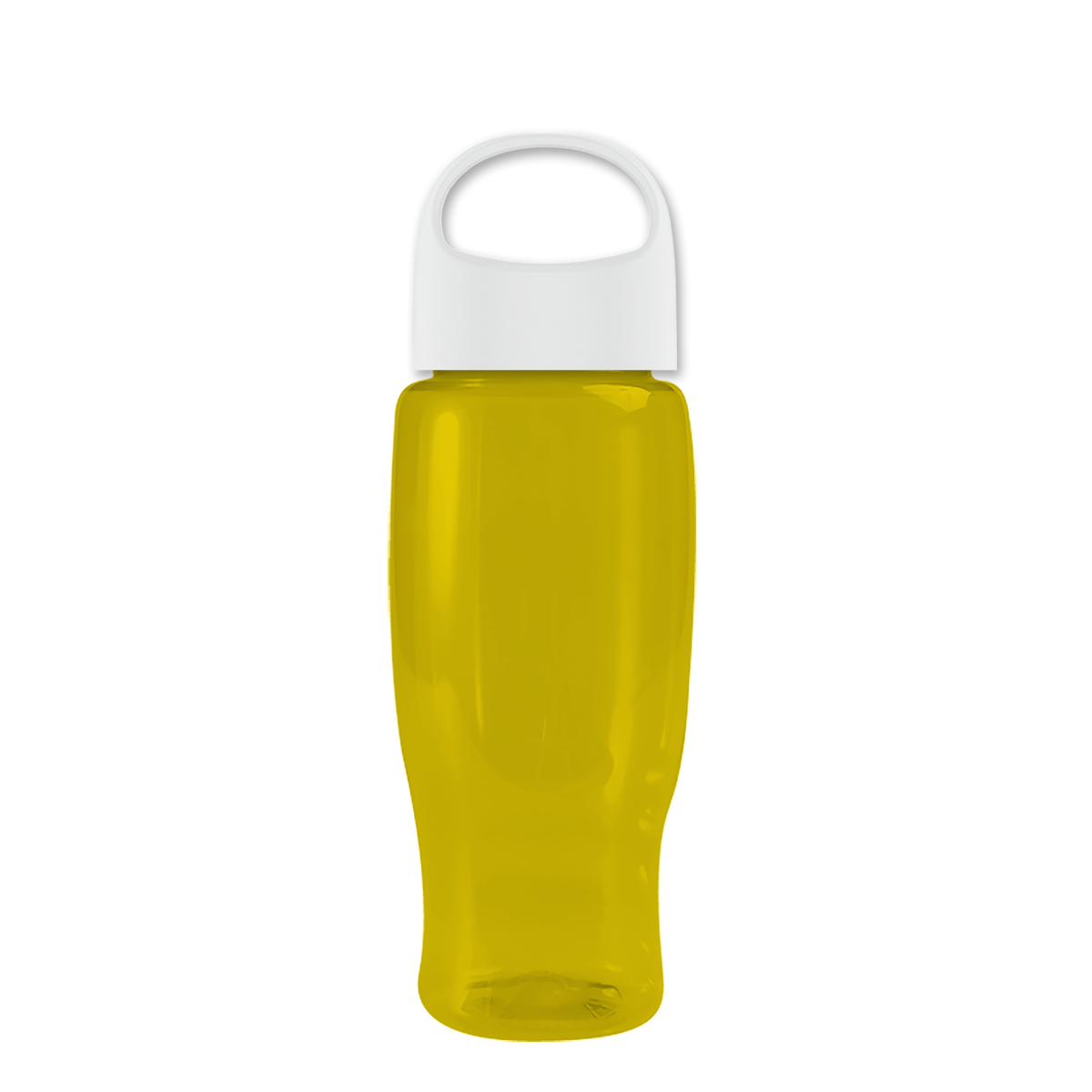 Custom logo Poly+ Recycled Bottle with Oval Crest Lid - 27 oz.