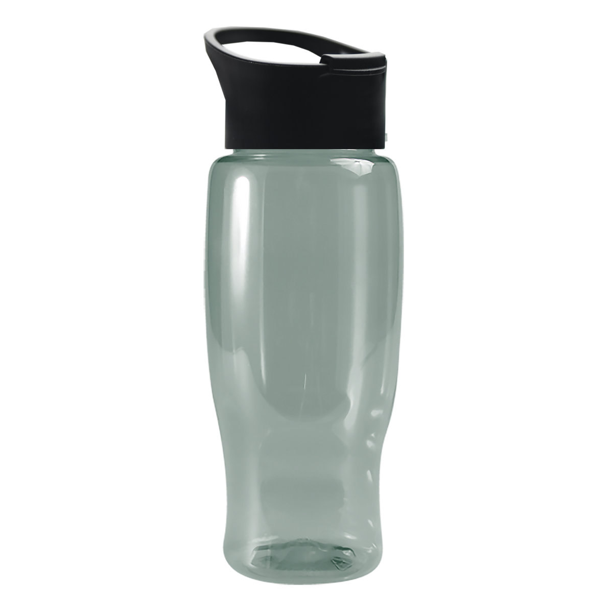 Custom logo Poly+ Recycled Bottle with Pop-Up Lid - 27 oz.