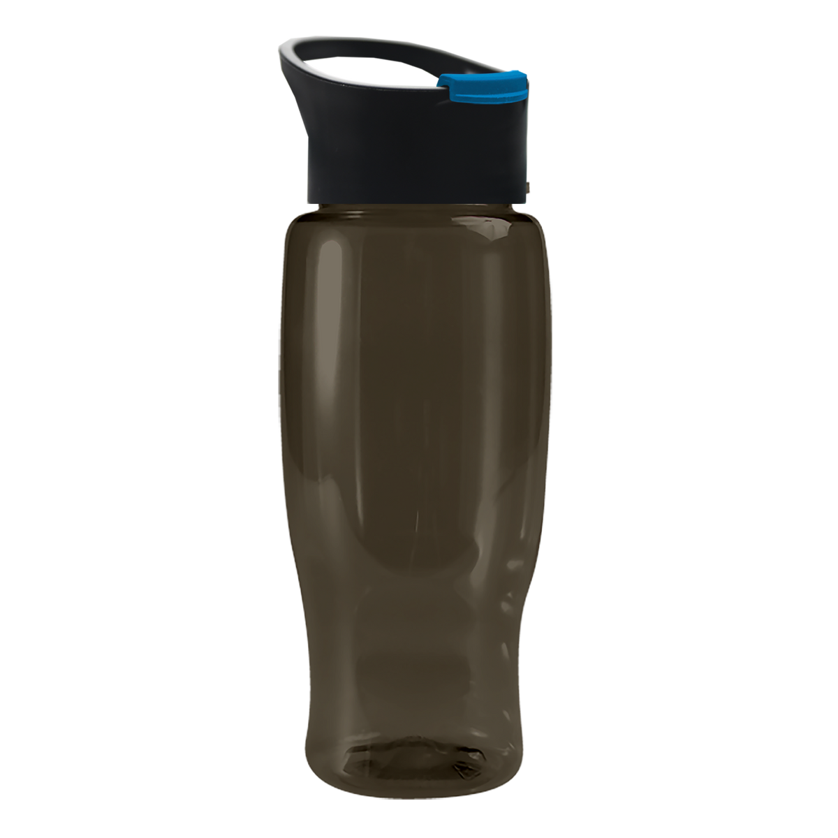 Custom logo Poly+ Recycled Bottle with Pop-Up Lid - 27 oz.