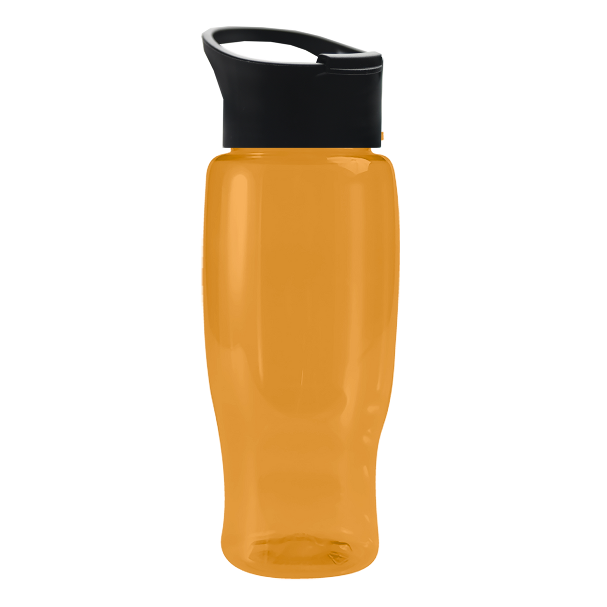 Custom logo Poly+ Recycled Bottle with Pop-Up Lid - 27 oz.