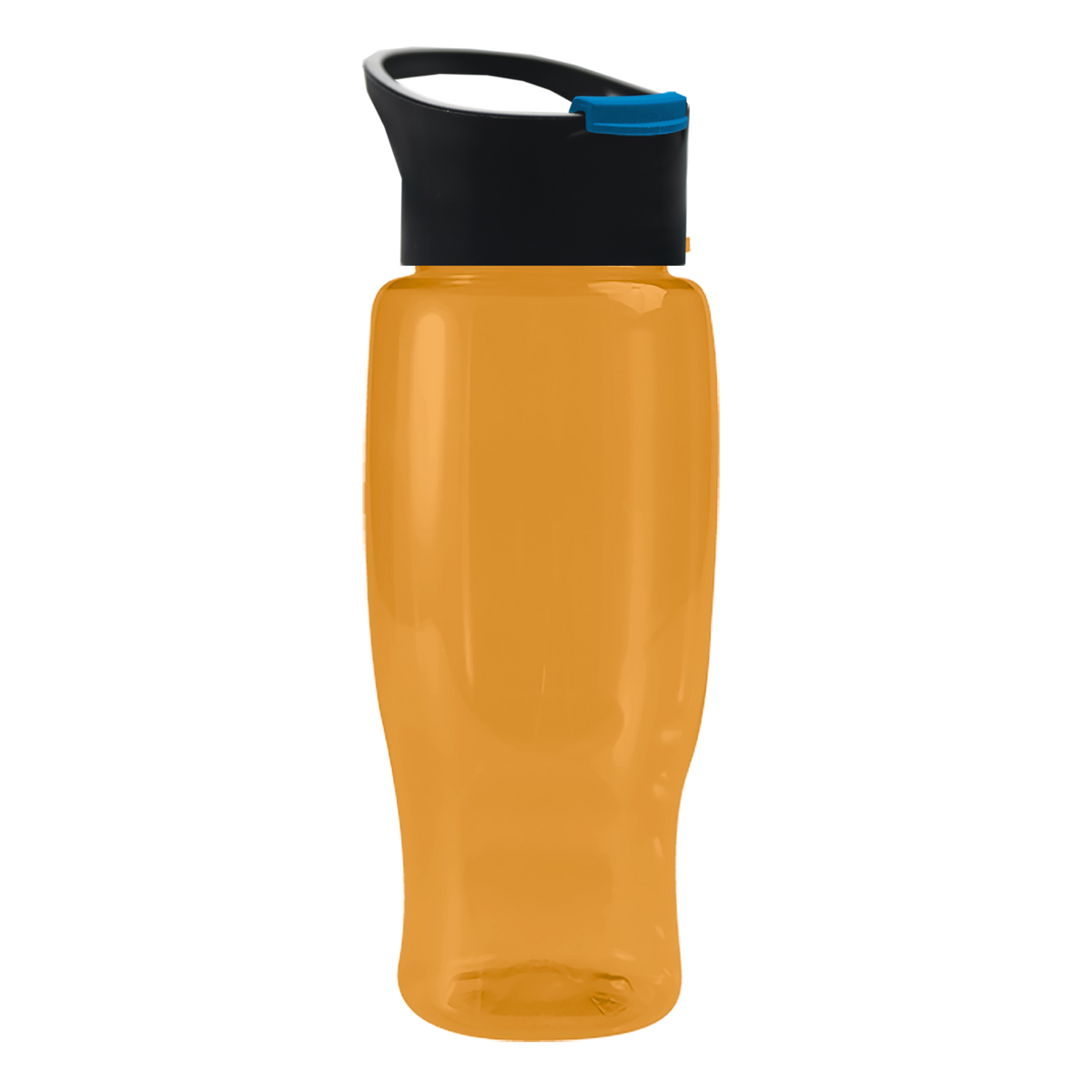 Custom logo Poly+ Recycled Bottle with Pop-Up Lid - 27 oz.