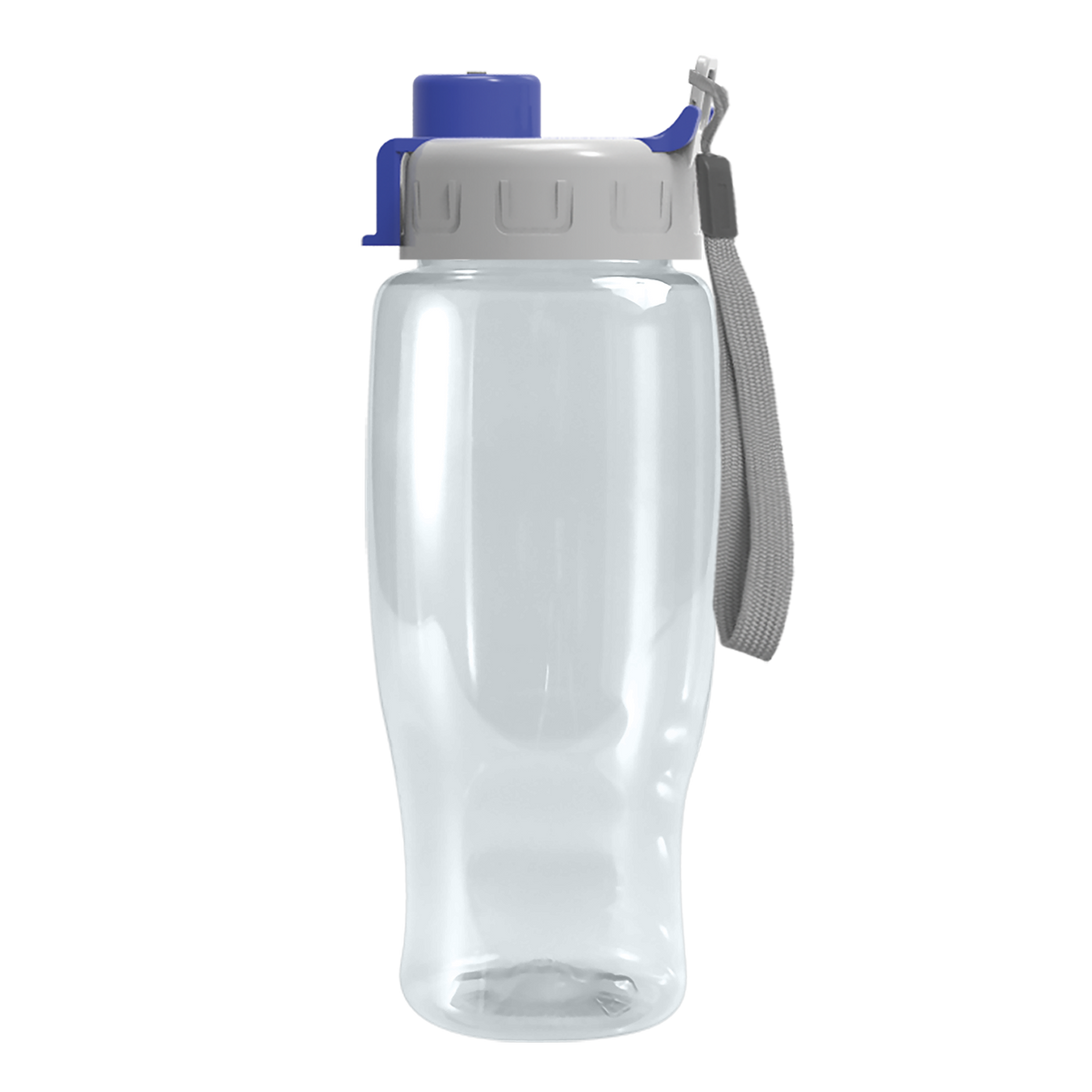Custom logo Poly+ Recycled Bottle with Quick-Snap Lid - 27 oz.