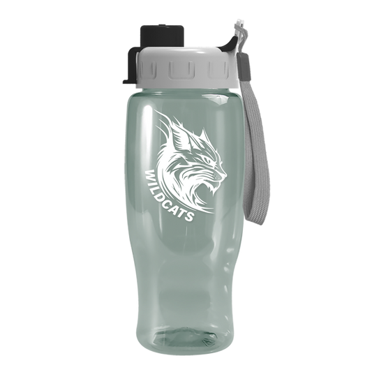 Poly+ Recycled Bottle with Quick-Snap Lid - 27 oz.