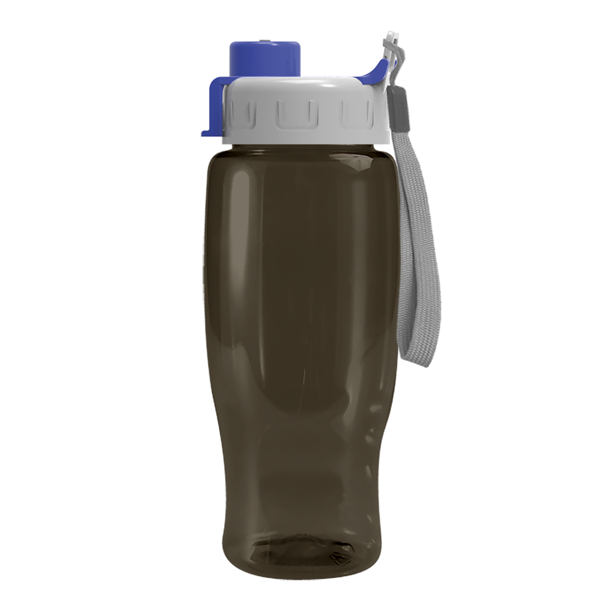 Custom logo Poly+ Recycled Bottle with Quick-Snap Lid - 27 oz.