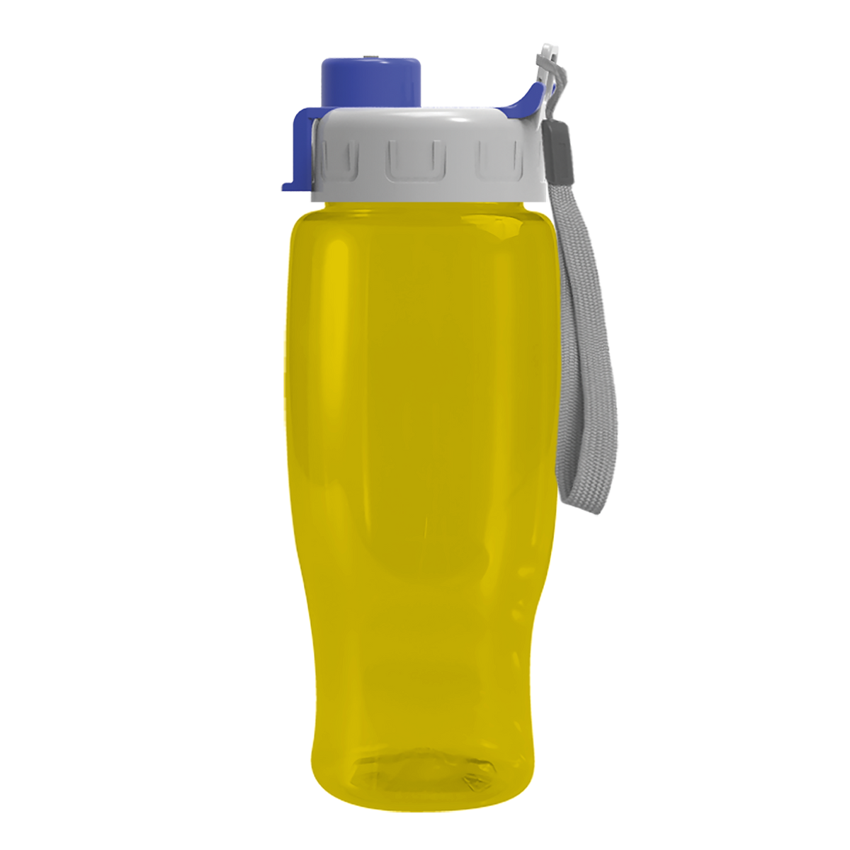 Custom logo Poly+ Recycled Bottle with Quick-Snap Lid - 27 oz.