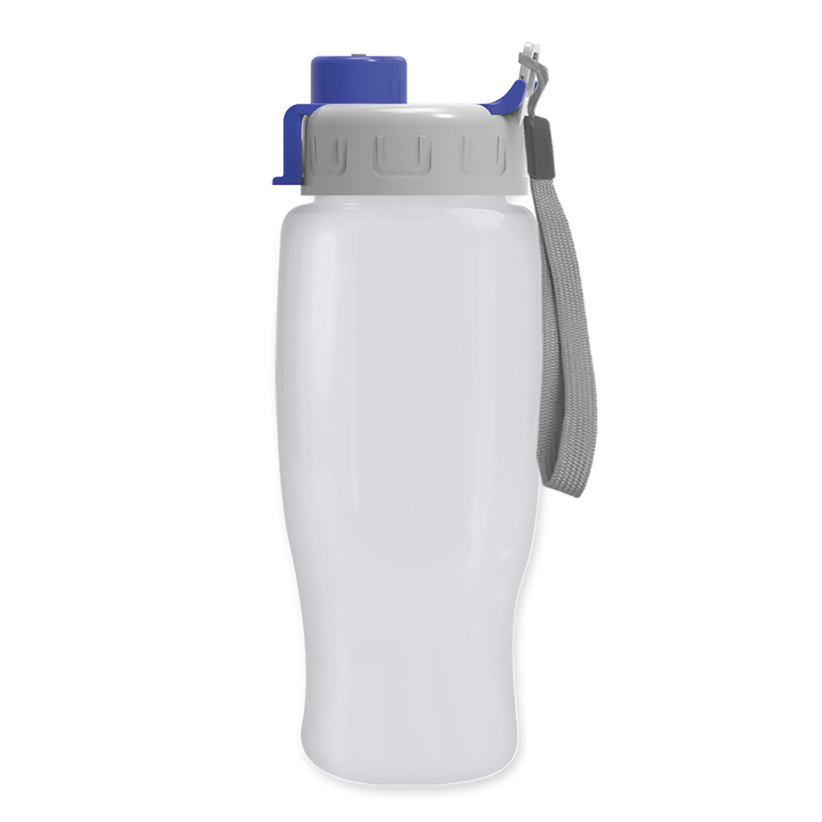 Custom logo Poly+ Recycled Bottle with Quick-Snap Lid - 27 oz.