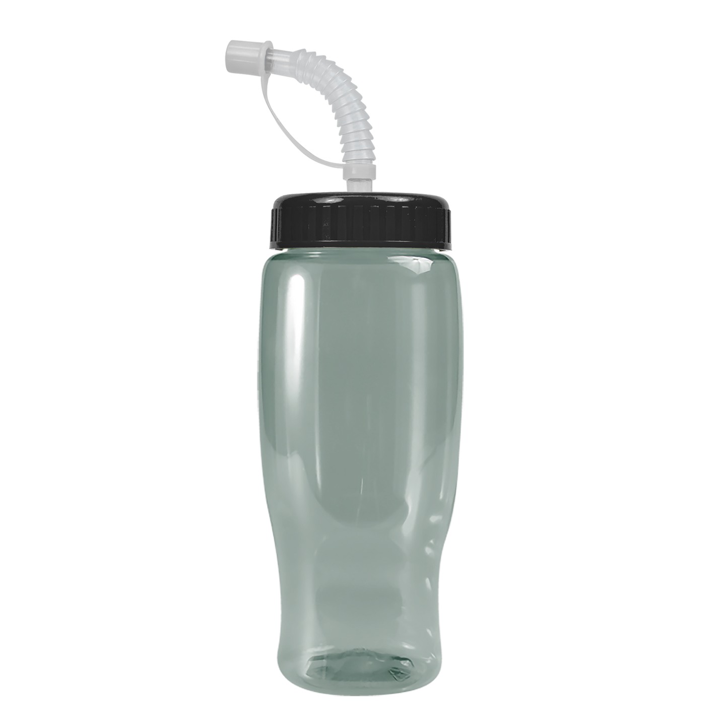 Poly+ Recycled Bottle with Straw Lid - 27 oz.