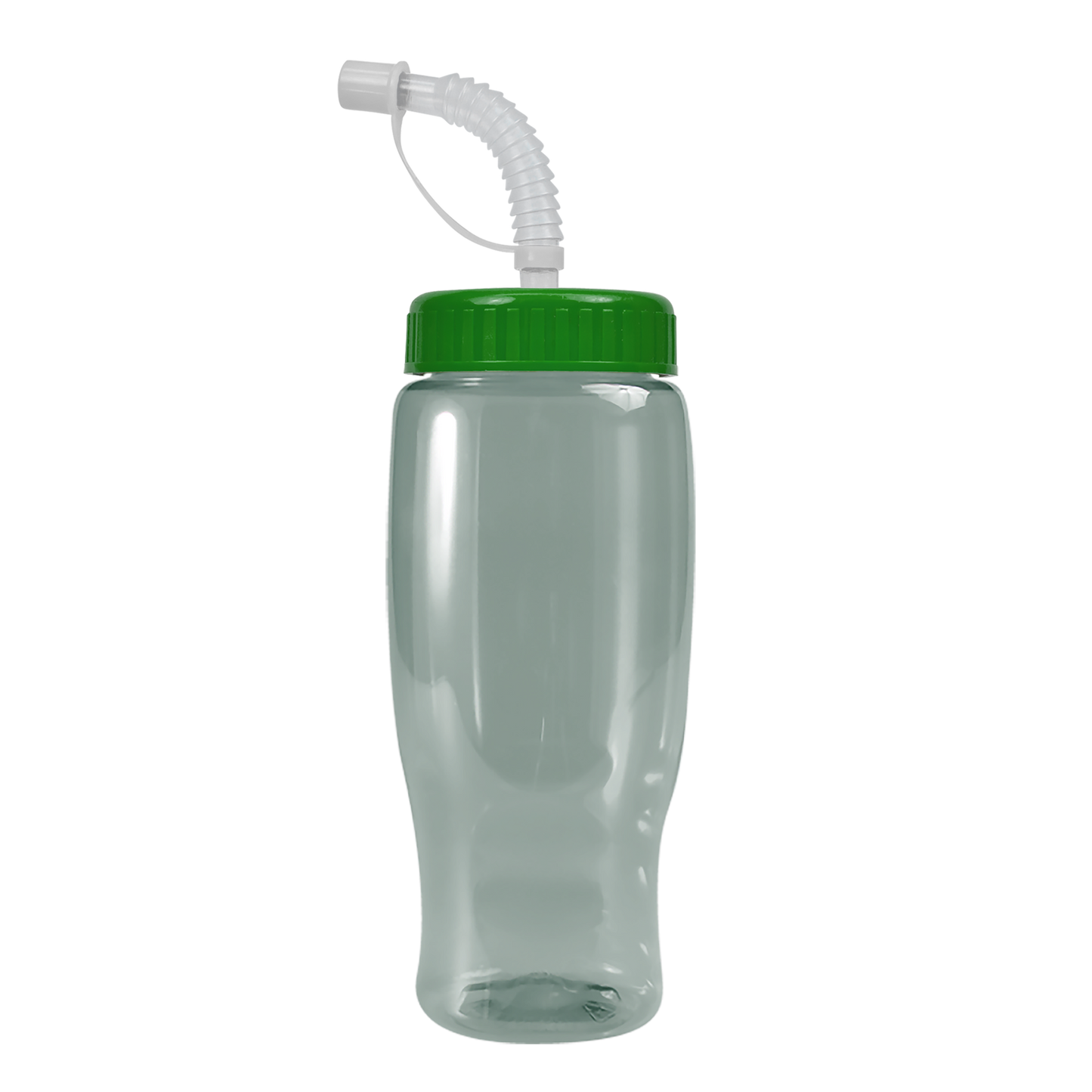 Poly+ Recycled Bottle with Straw Lid - 27 oz.