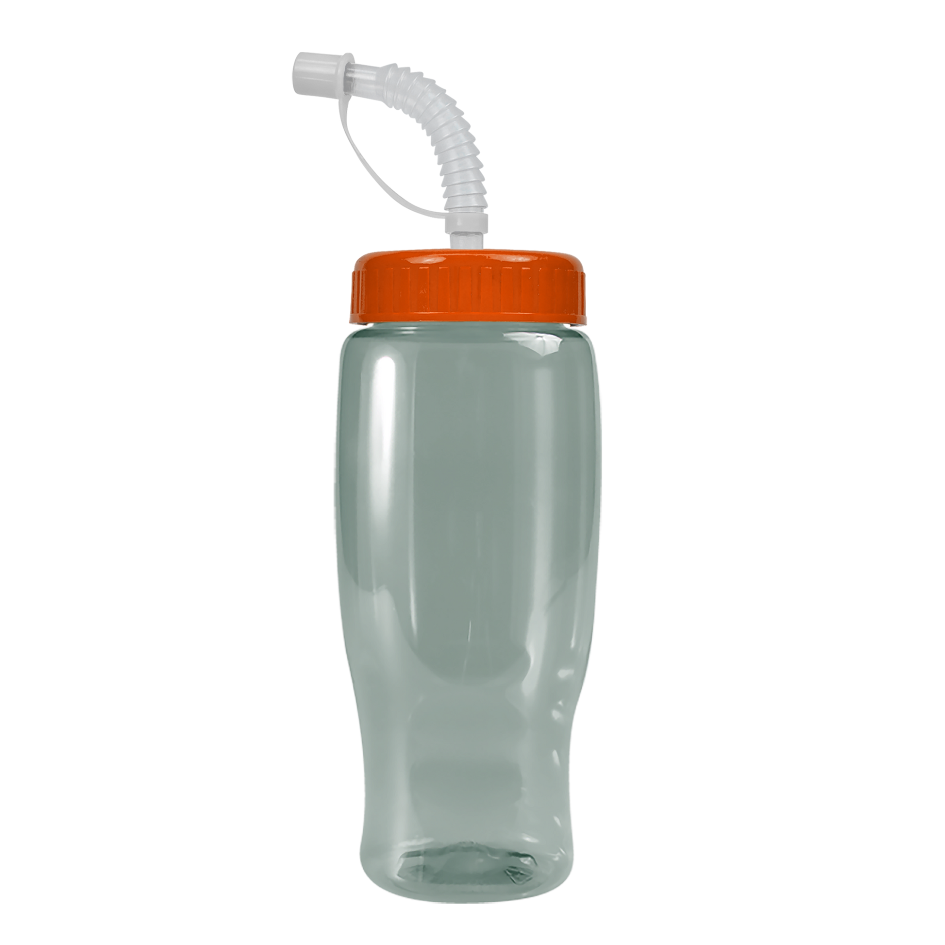 Poly+ Recycled Bottle with Straw Lid - 27 oz.