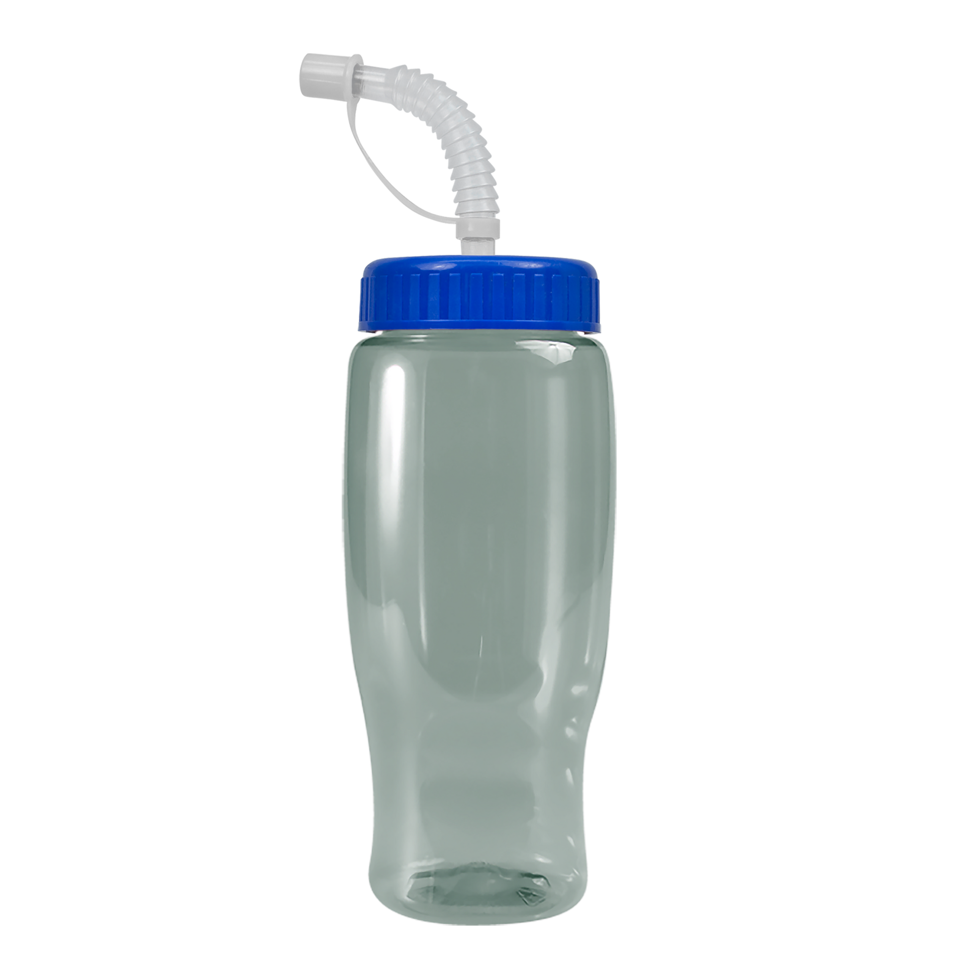 Poly+ Recycled Bottle with Straw Lid - 27 oz.