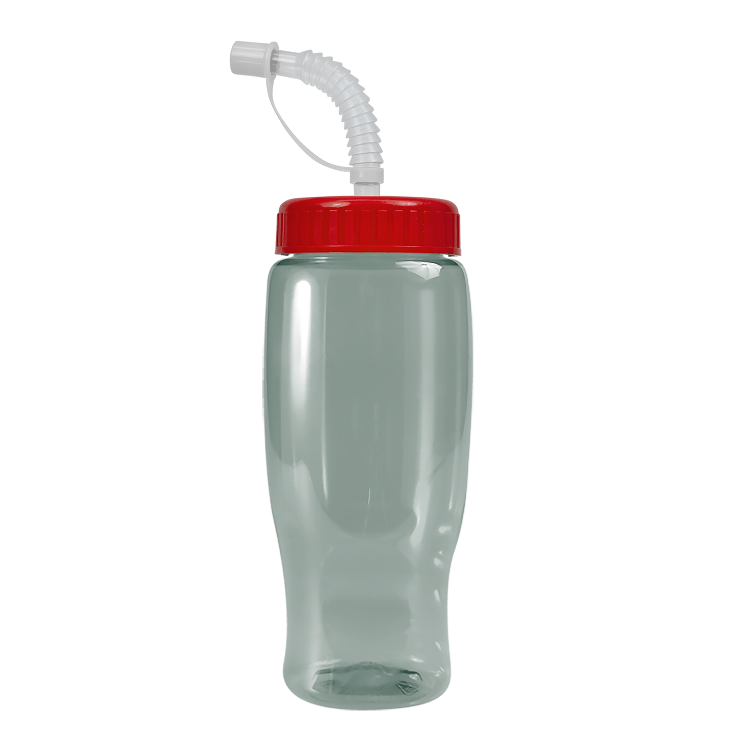 Poly+ Recycled Bottle with Straw Lid - 27 oz.